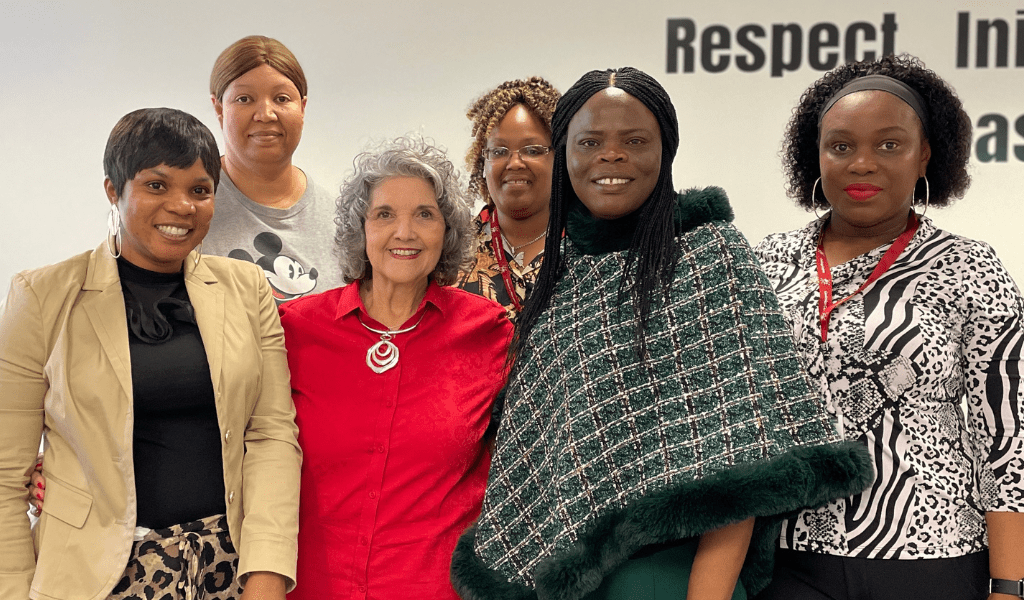 Female caregiver group picture