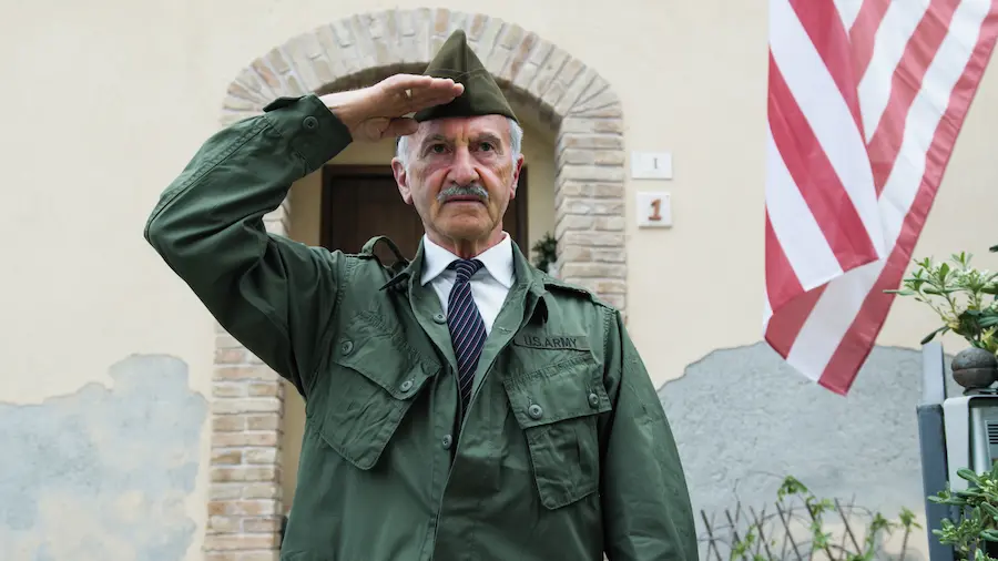 american first world war veteran military salute
